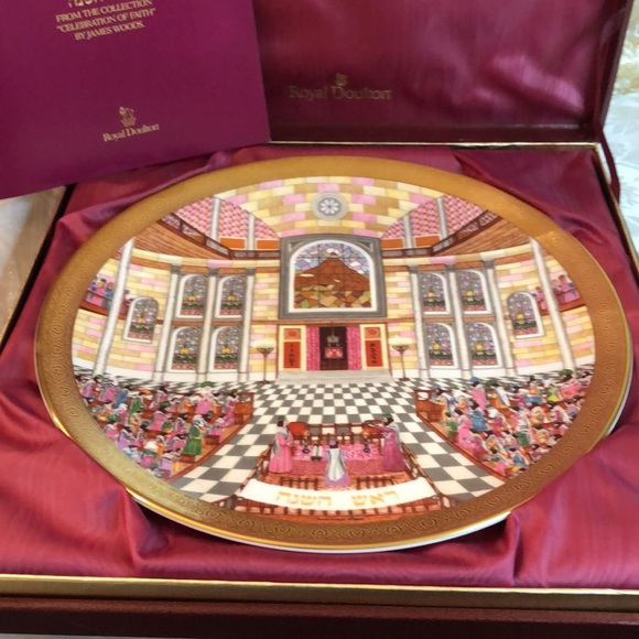 Royal Doulton Celebration of Faith Collection Rosh Hashanah By James Woods - Picture 10 of 12
